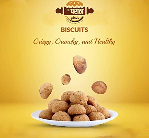 THE PARATHA & READY BITES Surti Butter (Makhania) with your Tea/ Coffee|Special Jeera Butter Biscuit | Biscuits Jeera Butter | Homemade Butter| Tea Time Snacks (500_GMS)