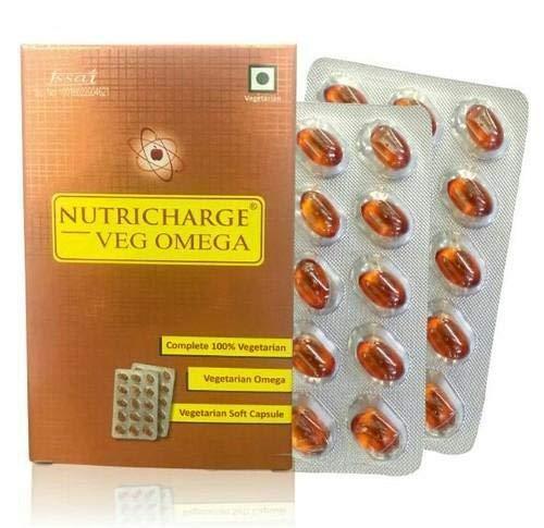 Nutricharge Nutricharge Veg OMEGA (Pack of 5 x 30 Soft Capsule by RCM)