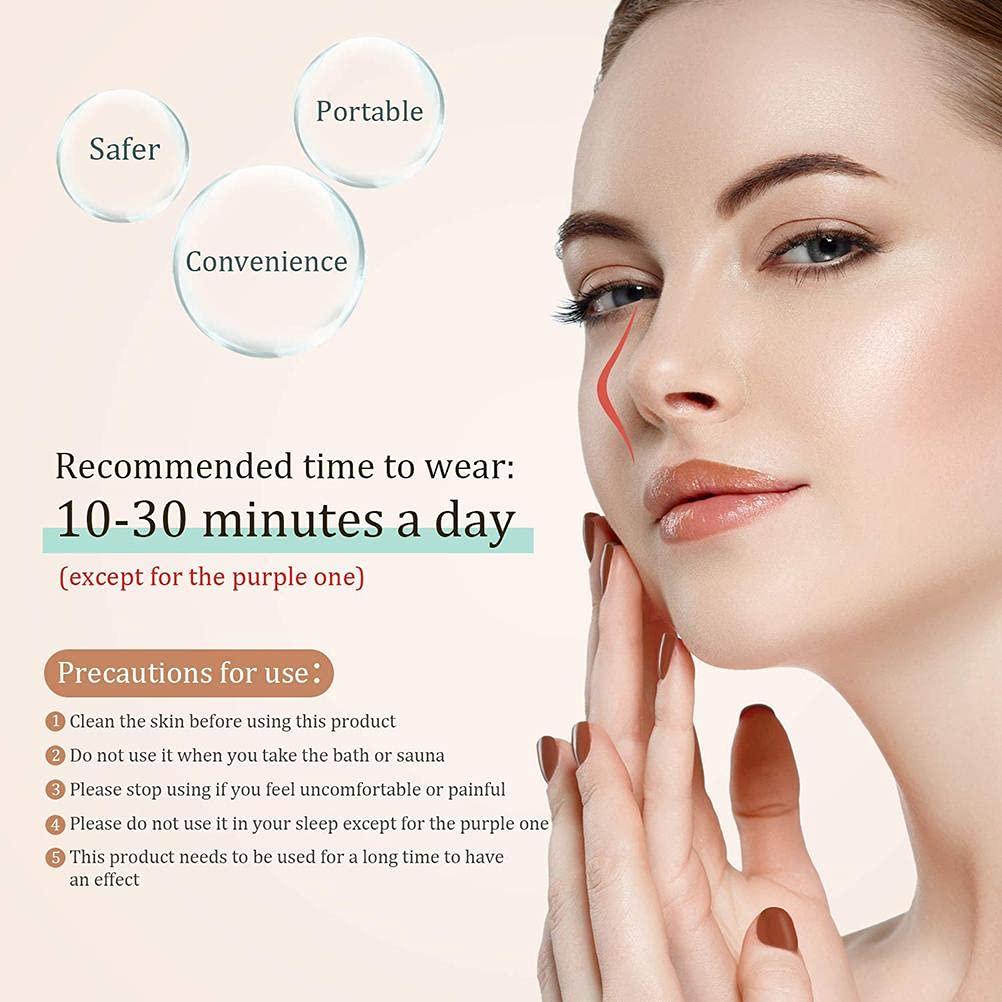Shiker Shiker Women Silicone Hand Powered Nose Shaper Clip, Nose Corrector Device Nose Bridge Straightener Corrector, Soft Safety Nose Up Lifting Without Surgery Beauty Tool