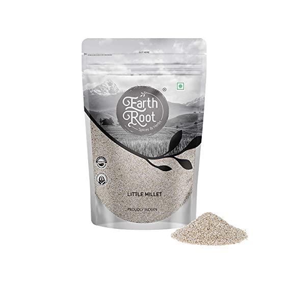 EARTHROOT EarthRoot Natural Little Millet 5Kg | Kutki |Shavan| Samulu| Saame| Sama | Pack of 5