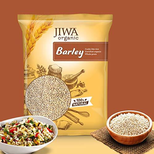 JIWA healthy by nature JIWA healthy by nature Organic Pearl Barley, 1 kg, Certified Organic & Organic Quinoa Flour, 900 g (Certified Organic & Gluten Free)