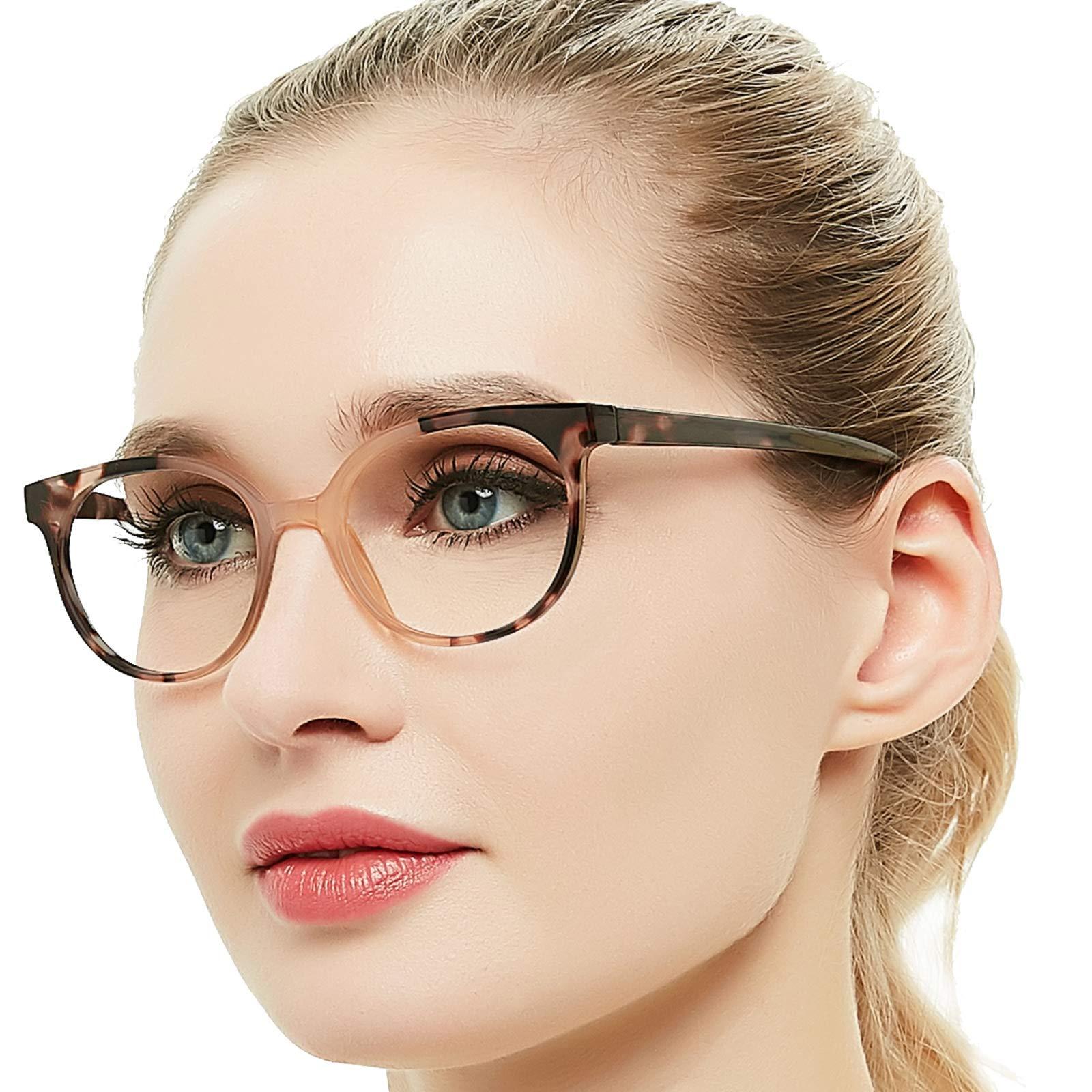 OCCI CHIARI OCCI CHIARI Narrow Reading Glasses Women Colorfull Cute Readers for Petite Face(Brown 2.0+) 1.0 1.25 1.5 1.75 2.0 2.25 2.5 2.75 3.0 3.5 4.0 5.0 6.0