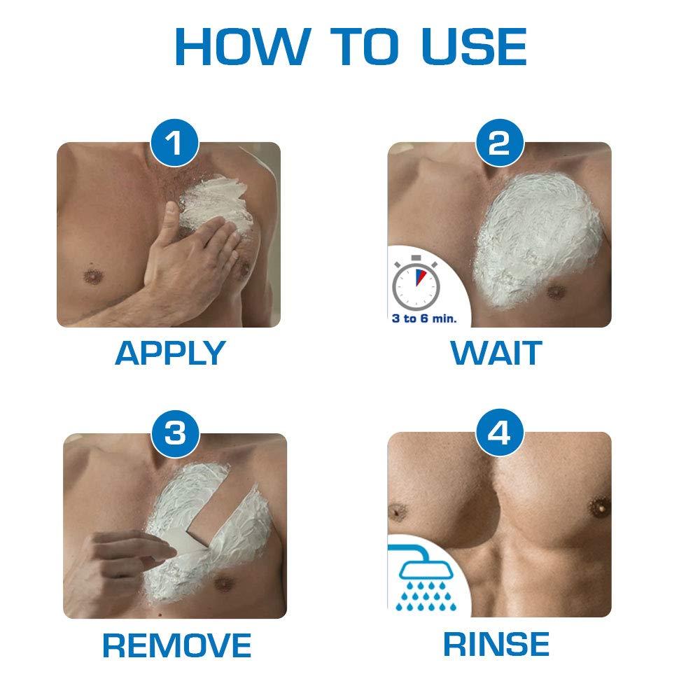 Veet Veet Hair Removal Cream for Men, Sensitive skin, 100g Each (Pack of 3)
