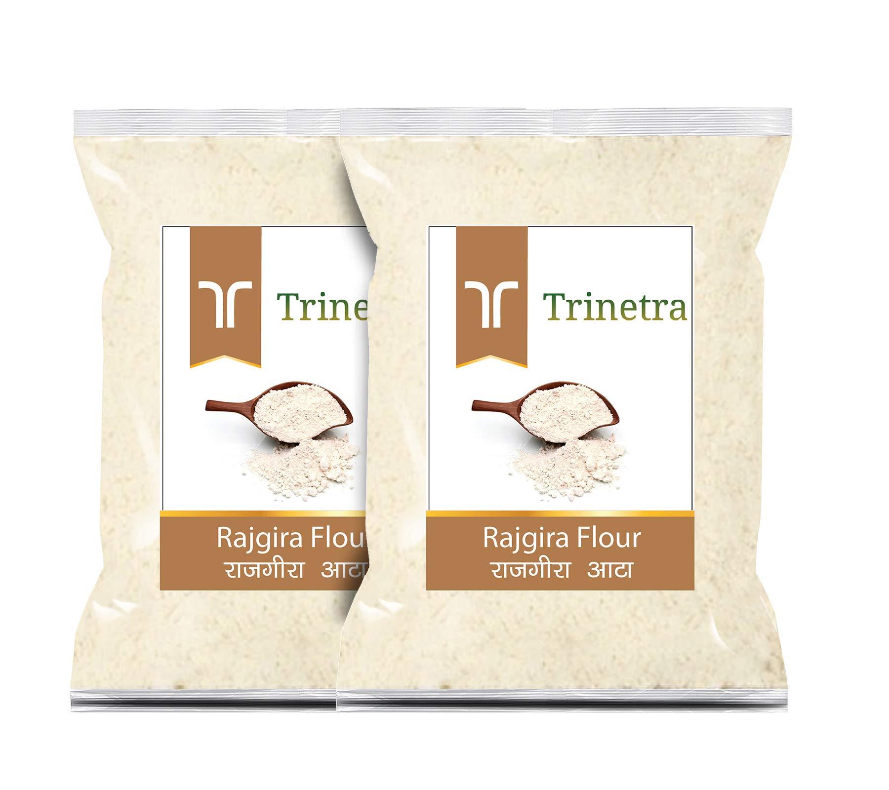 Trinetra Trinetra Rajgira Atta (Amarnath Flour)-1Kg (Pack of 2)