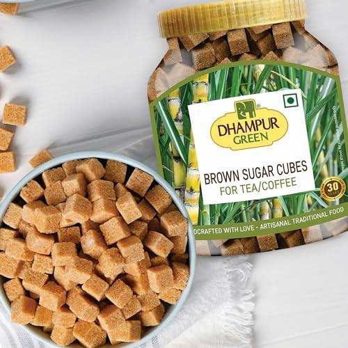 Dhampure Speciality Dhampure Speciality Brown Sugar Cubes | Rough Cut Sugar Cubes, 800G | Sugar Cubes For Tea And Coffee | Sulphurless | No Chemicals