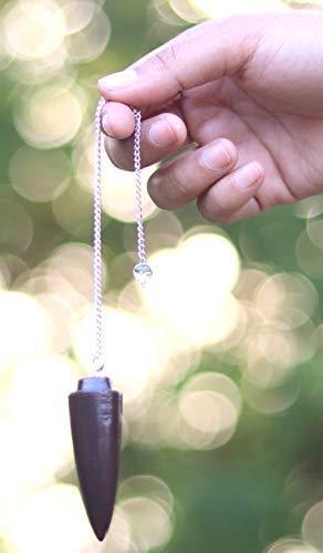 Jet International Crystal Jet Rosewood Egyptian Pendulum R-3 Jet