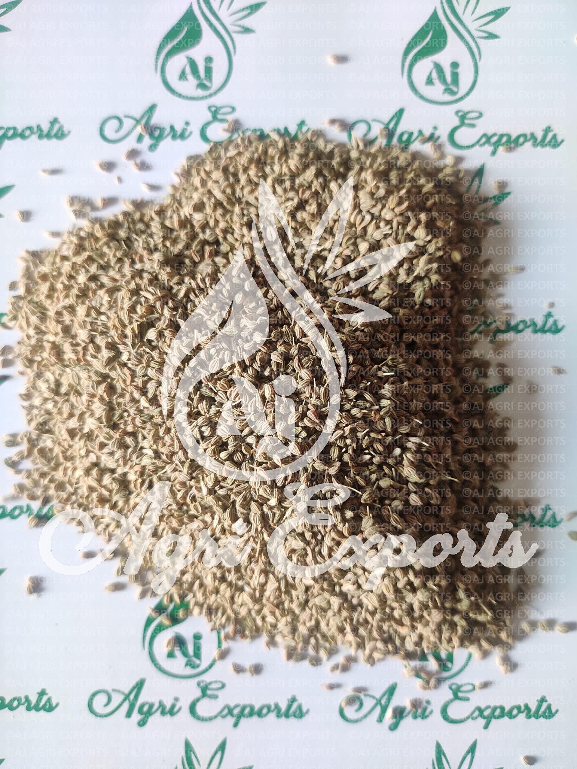 AJ AGRI EXPORTS AJ AGRI EXPORTS Ajwain - Carom - Ajmo - Ajwayan Beej - Omam - Yavani - Trachyspermum Ammi - (100Gram)