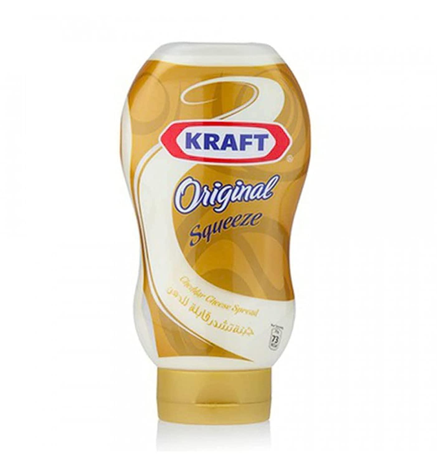 Kraft Kraft Cheddar Cheese Spread Squeeze Original, 440 g