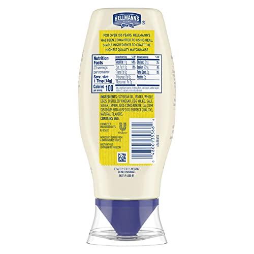 Hellmann's Hellmann's Real Mayonnaise, 340 g, White & Blue