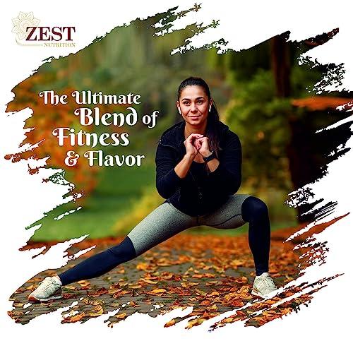 ZEST NUTRITION Zest Nutrition Cafe Style Premium Frappe Powder with Plant Based Protein (14g) and Probiotics Premix for Ice Cold Coffee, Shakes & Smoothies, Rich and Creamier with Nutrients, (Vanilla Flavour)- 200g