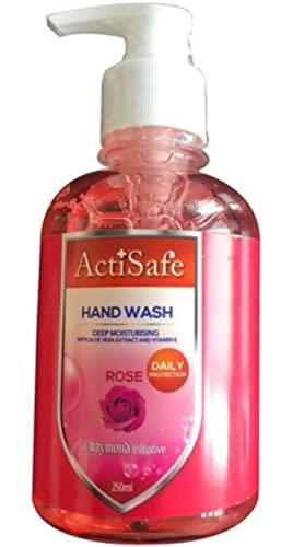 ActiSafe ActiSafe Handwash, Lime and Rose, 250 ml (Pack of 2)
