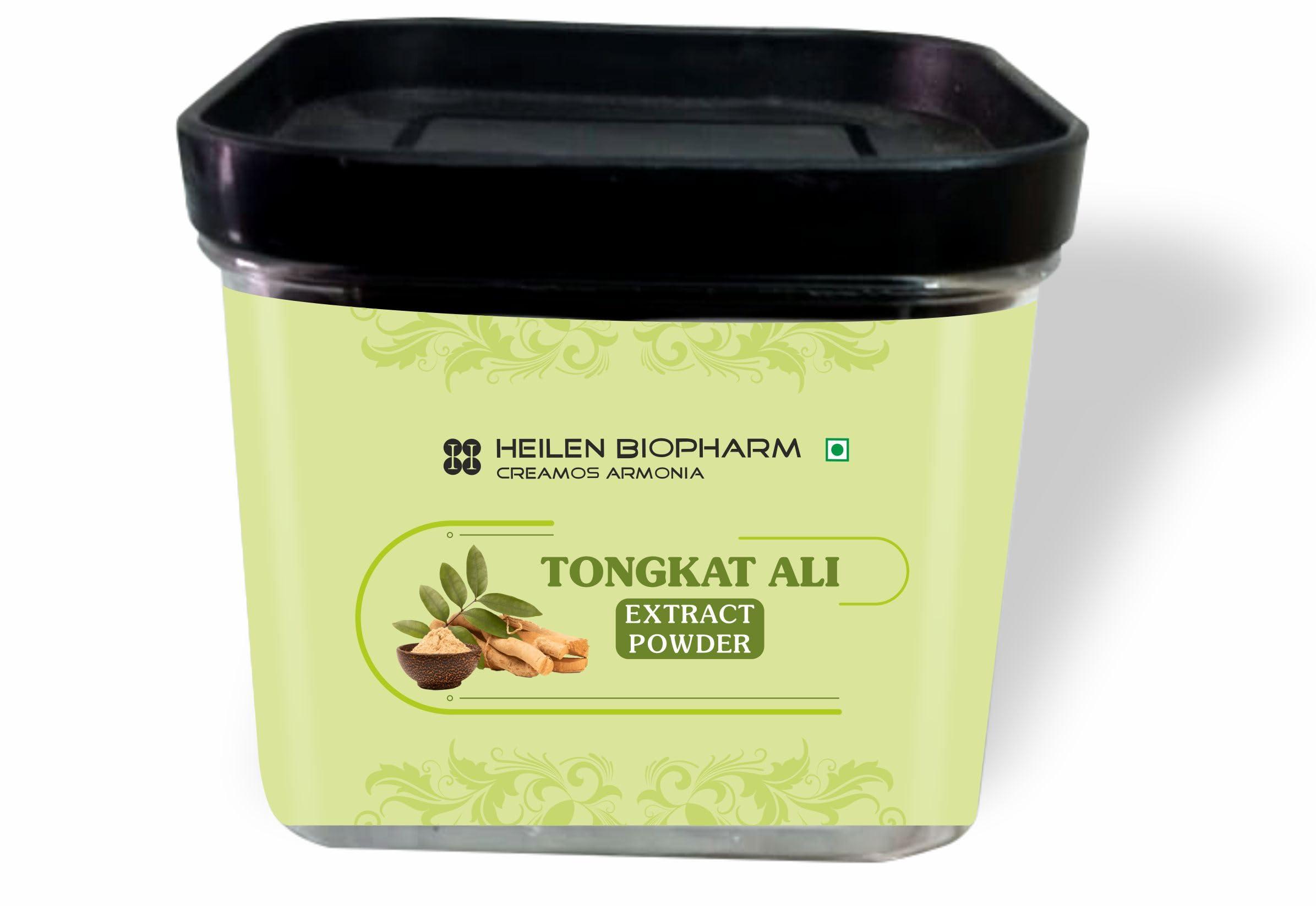 HEILEN BIOPHARM Heilen Biopharm Long Jack Tongkat Ali Root Extract Powder 100:1 TestoPump with 5% Active Eurycomanone For Stamina & Energy Boost - 50 g