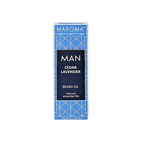 Maroma Maroma 100% Natural Cedar Lavender Beard Oil for men - 30 Ml.