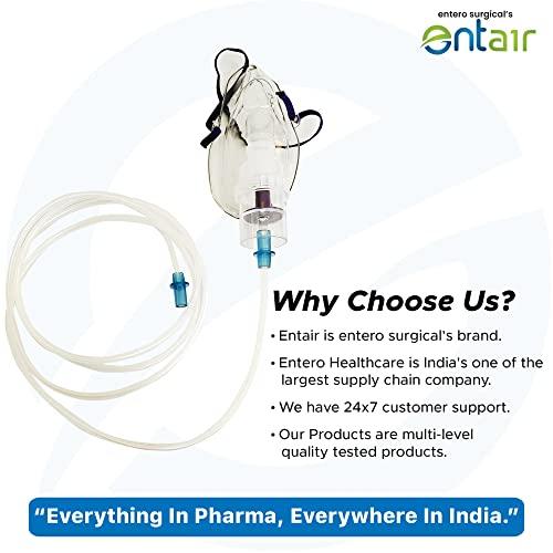 entair Entair Medicine Chamber Nebulizer Kit Mask With Air Tube (Mouthpiece, Air tube & Medicine Chamber) For Adult