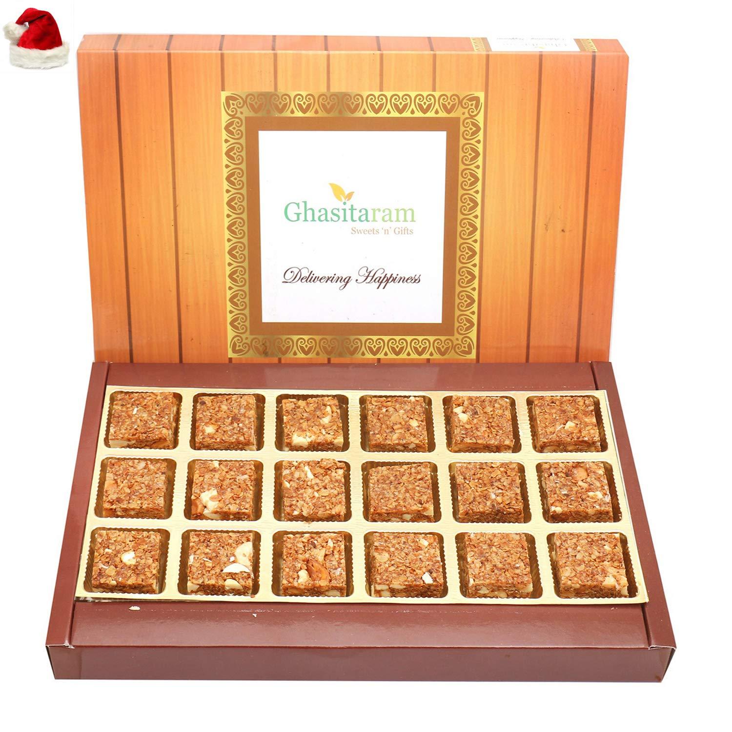 Ghasitaram Gifts Ghasitaram Gifts Christmas Gifts Granola Bites 18 pcs Box 360 gms