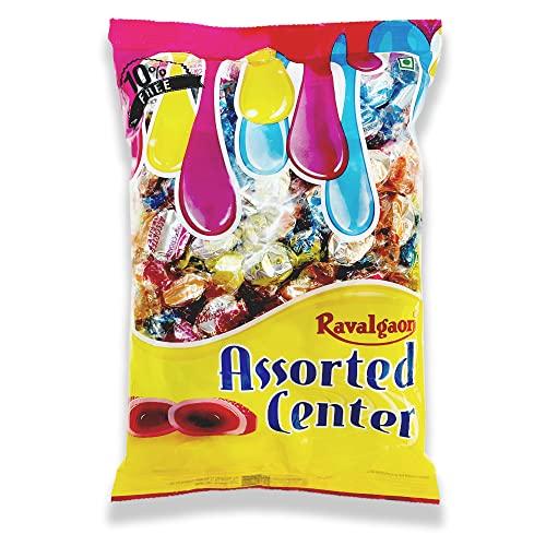 The Ravalgaon Sugar Farm Ltd Ravalgaon Assorted Center Candy, 478 grams (Pack of 3)