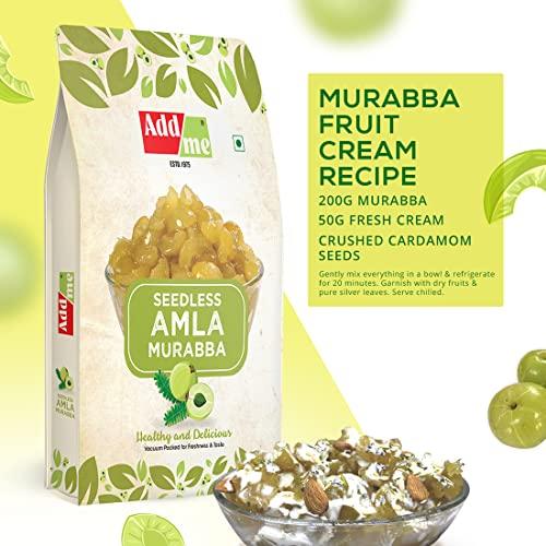 Add me Add me homemade Dry Amla Murabba without seed 1Kg, awla murabba 1Kg Fresh Vacuum Pack
