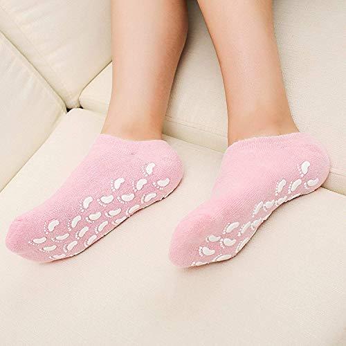 DMB STORE DMB STORE Silicon Socks Heel for Crack Spa Gel Socks for Women and Men, Feet Protector Crack Heel Repair Socks with Moisturizing Natural Oil and Vitamin E - Repair Dry Cracked Feet
