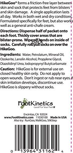 Hikegoo HikeGoo Blister Prevention Cream Specifically Formulated for Feet (5 Single-use Packets)