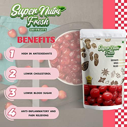 Super Nutri Fresh Super Nutri Fresh Candied Karonda Red Cherries/Glazed Candied Cherry fruit 400gm
