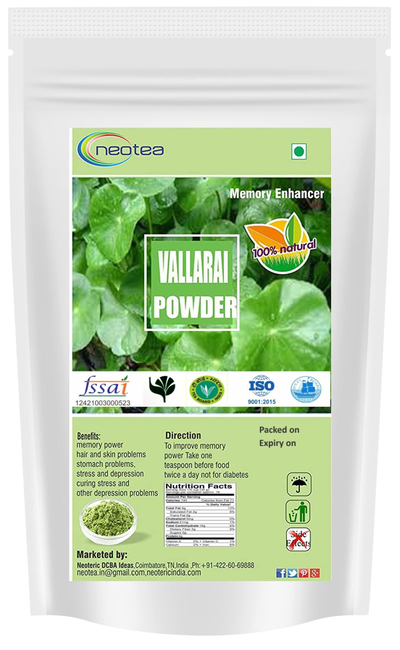 neotea Neotea Vallarai Centella Asiatica Gotu Kola Powder, 300 G