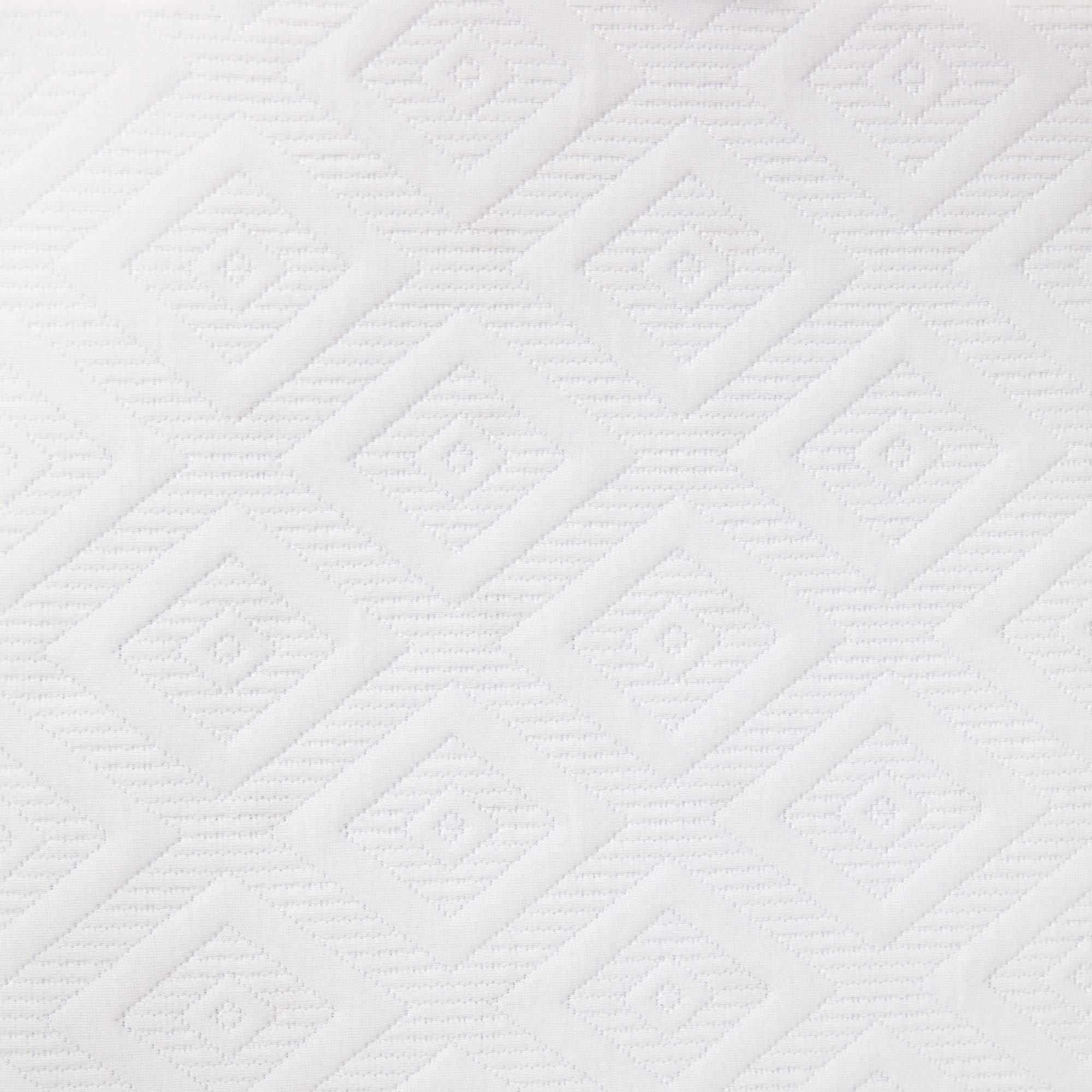 SensorPEDIC SensorPEDIC Solutions by SensorGel Contour Memory Foam Side and Back Sleepers Bed Pillow, Oversized, White