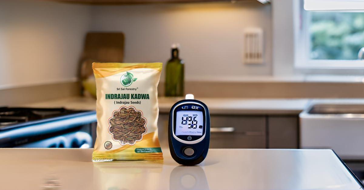 SRI SAI FORESTRY SRI SAI FORESTRY Indra jau Kadwa Seeds | Inderjo Kadwa | Indrajav | Indrajao - 100G