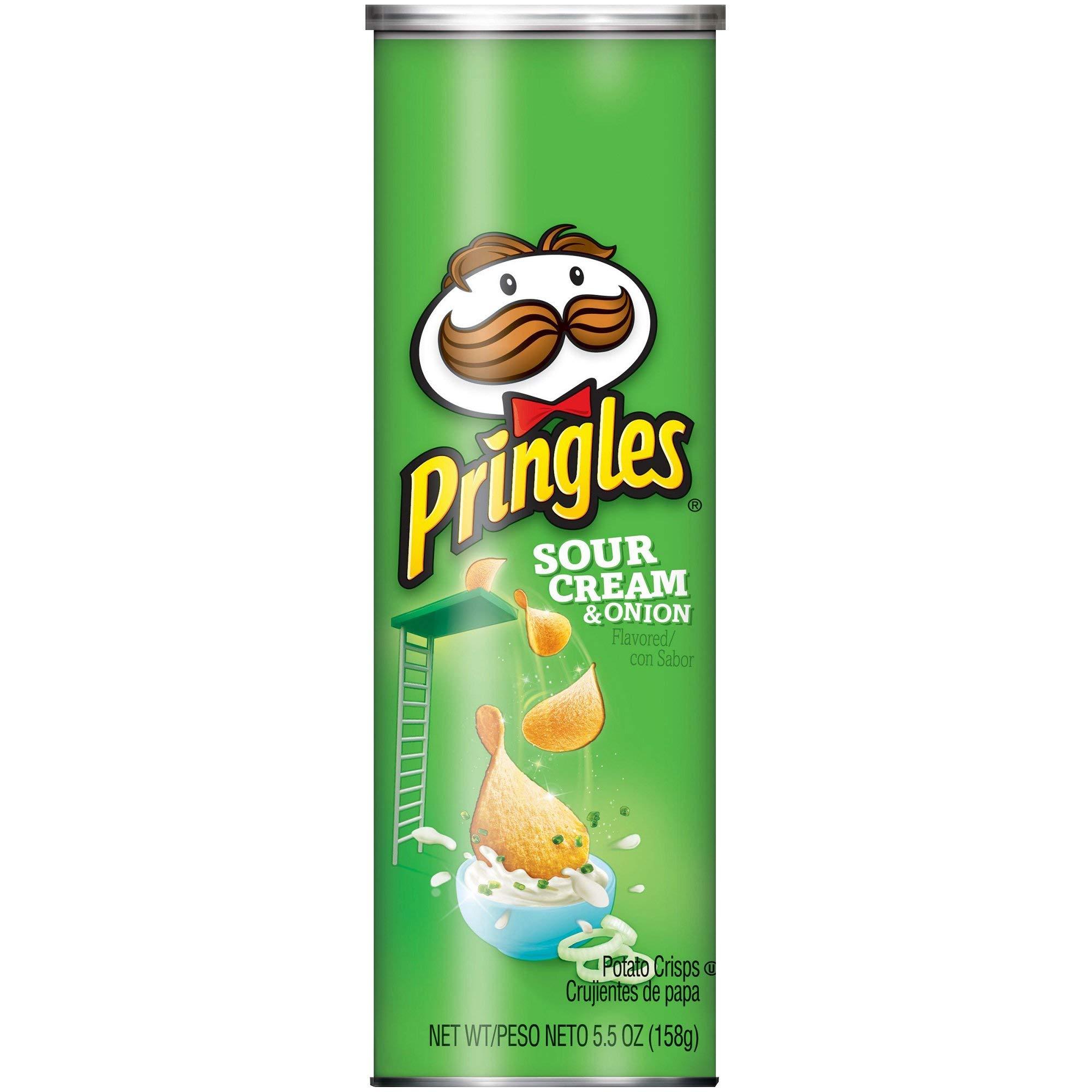 Salsabil Salsabil Pringles Flavored Potato Chips Assorted Pack of 3, Original and Imported from US - Set A