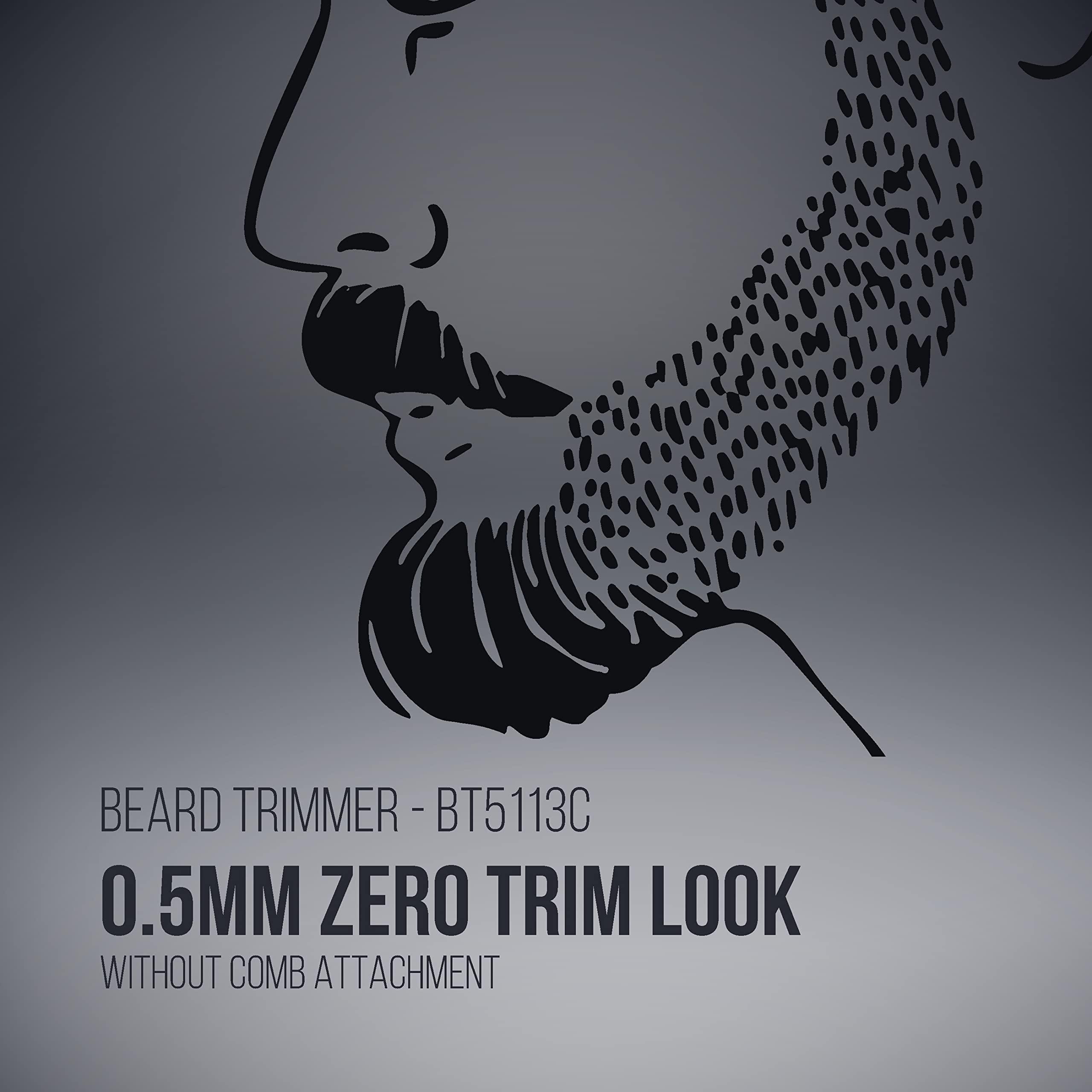 Havells Havells Bt5113 Rechargeable Beard Trimmer,Super Fast Charge,Trimming Lengths Upto 13 Mm For Multiple Styles (Military) (Black&Green),Men