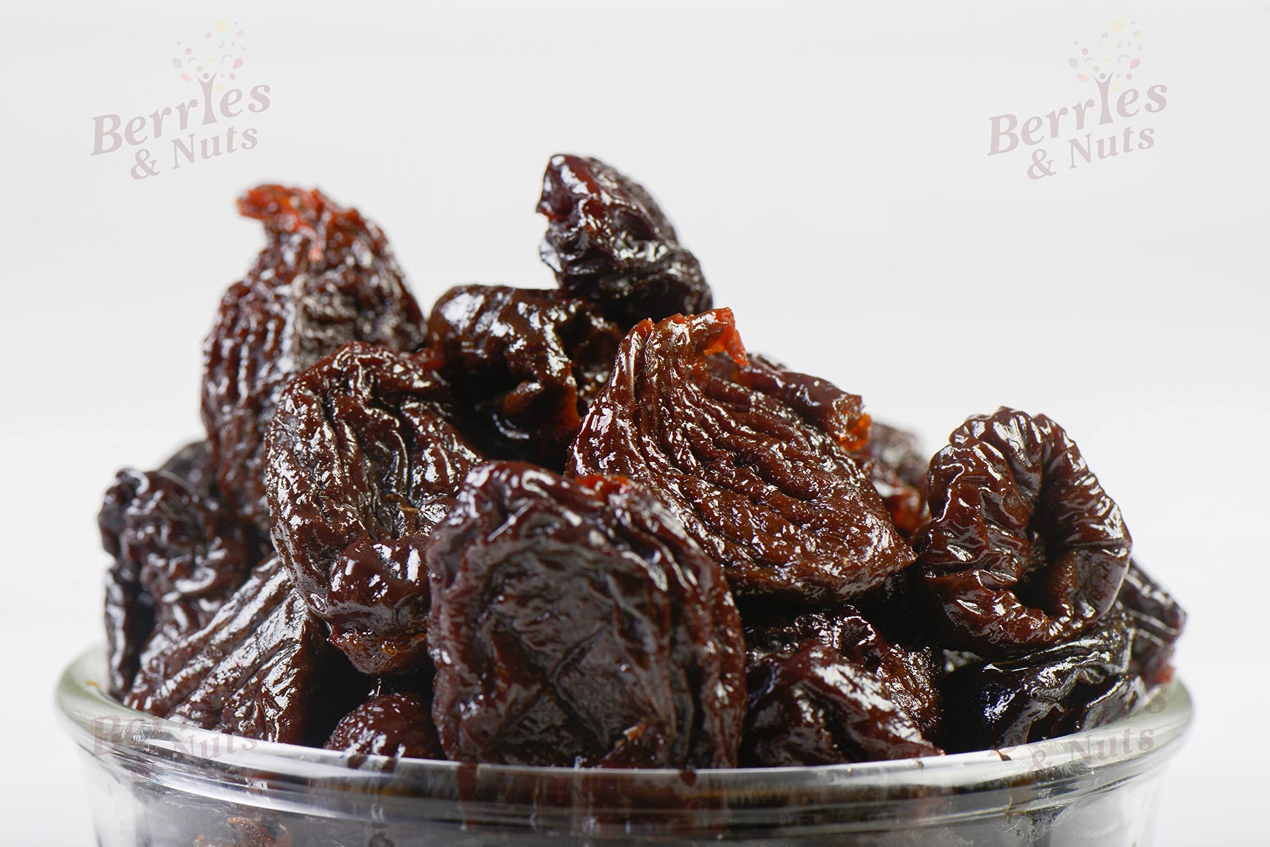 Berries And Nuts Berries & Nuts Pitted Prunes 200 Grams Pouch | Dried Plum, Prune, Antioxidant Rich, Super Food |1 Pack of 200 Gram