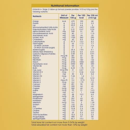 Enfamil A+ Enfamil A+ Stage 2: Infant Follow-Up Formula (6 To 12 Months), 800g
