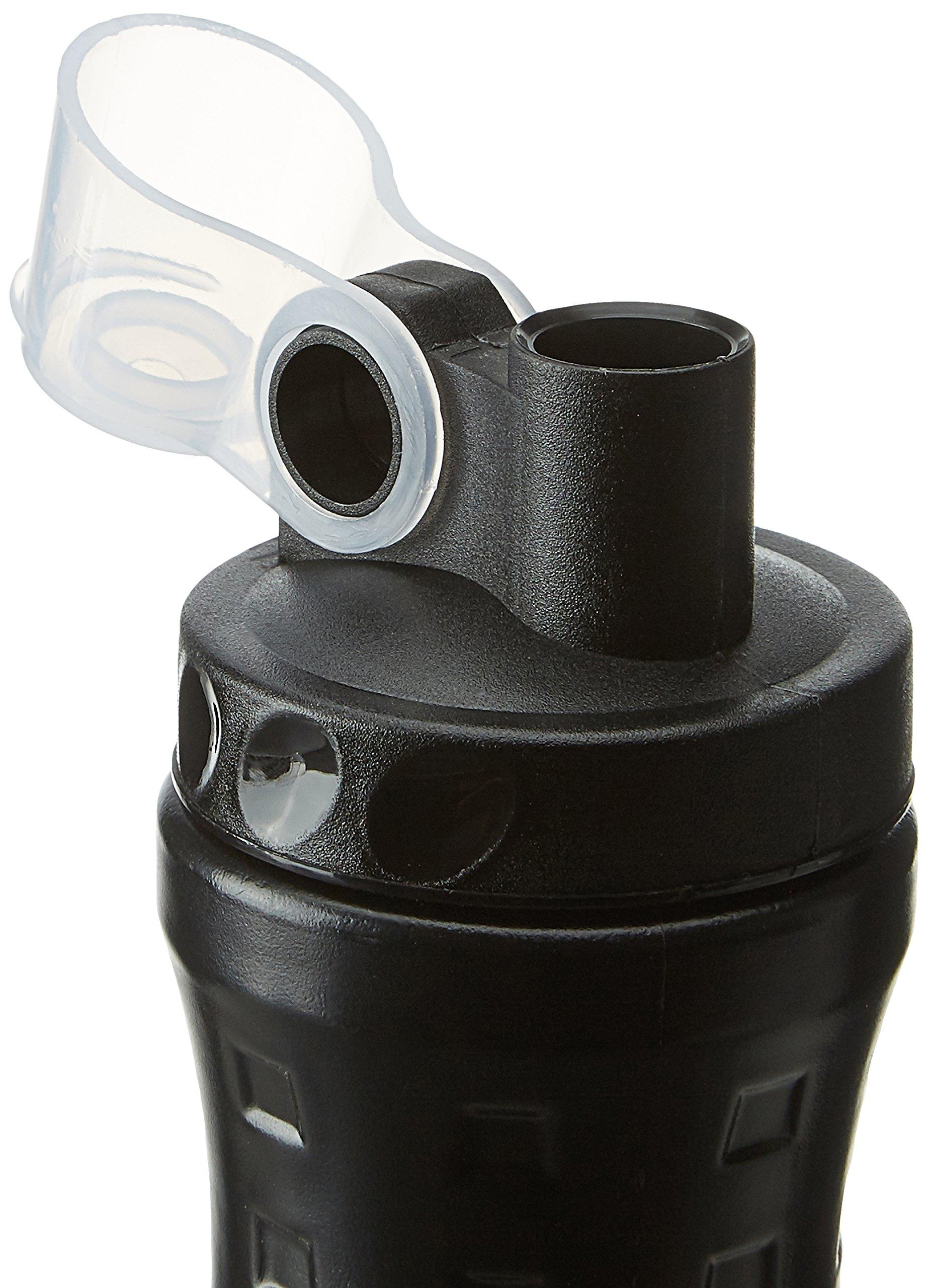 Nivia Nivia G 20-20 Plastic Sipper/Bottle - Black (600 ml, Pack of 1) Wrist Support (Black)
