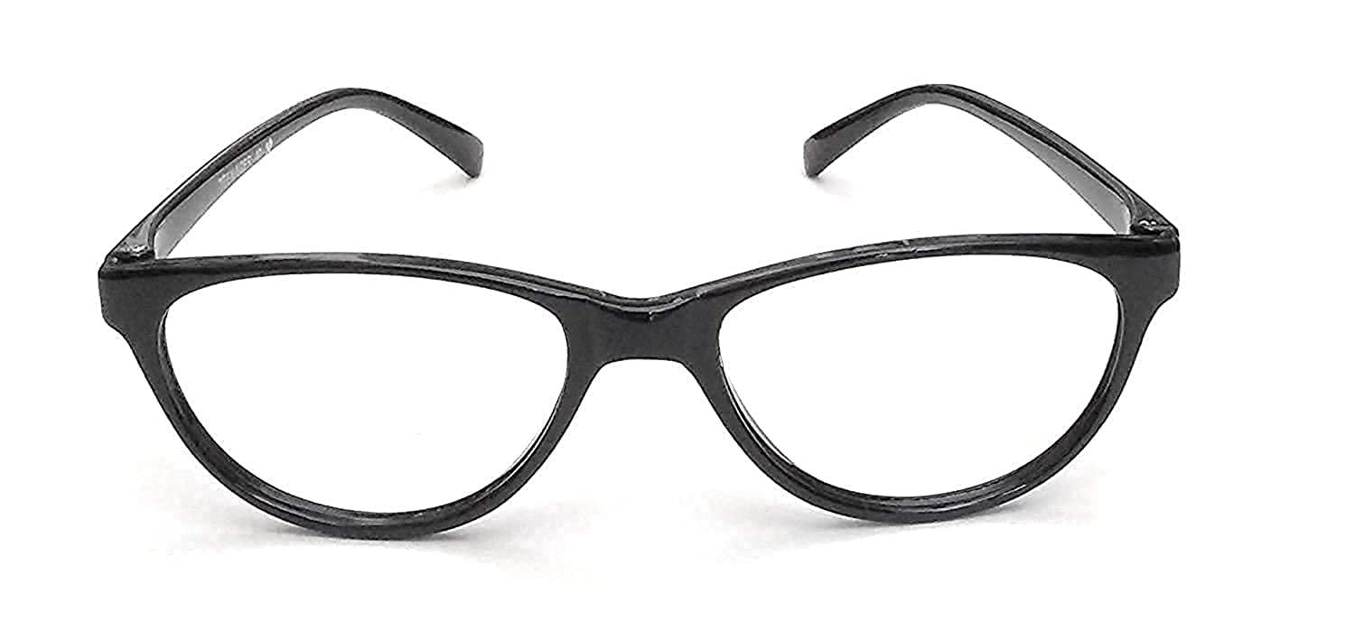 Glasswear Glasswear Reading Glasses For Women Anti Glare UV Protection 1.00 1.25 1.50 1.75 2.00 2.25 2.50 2.75 3.00 3.25 3.50 3.75 4.00 4.25 4.50 Classic Cat Eyes Frame (0.50)