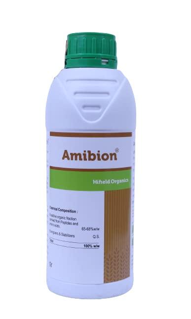 HIFIELD Amibion - 1 LTR Flower Plant Protein Supplement for flower blooming fertilizer, Amino flower growth booster fertilizer,Plant Growth Supplement, terrance Home Garden, fertilizer for fruit plants