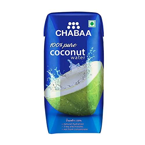 Chabaa Chabaa 100% Pure Coconut Water, 180