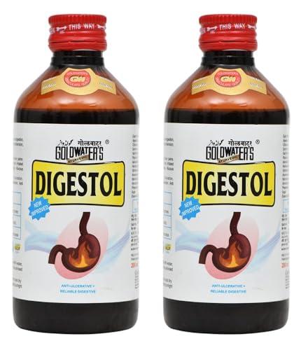 GOLD WATER Digestol Powerful DIGESTIVE & Anti-ulcerative -(Pack of - 2)