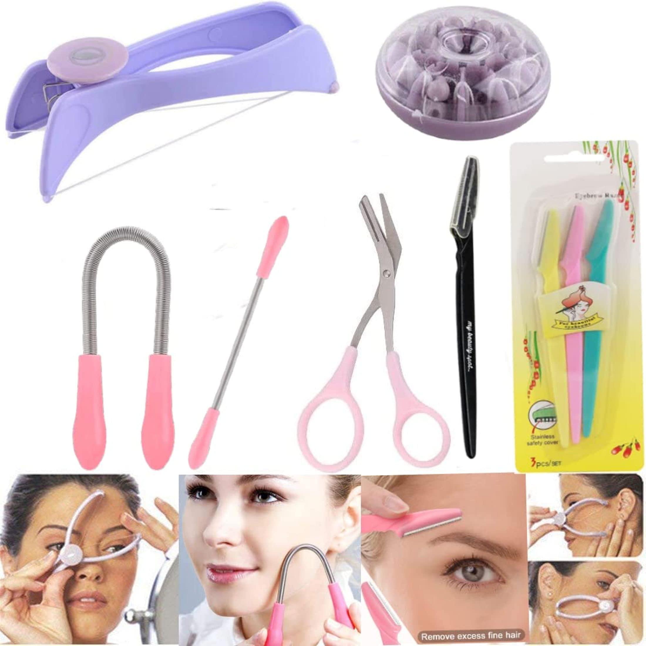 M\'BEAUTY M\'BEAUTY Threading Machine for Women Threading Tools for Women Eyebrow Threading Machine Threading Tool Threading Kit for Women Slique Eyebrow Threading Machine Sildne Threading Tool