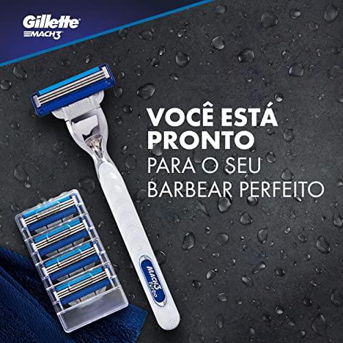 Gillette Gillette Flexball Pro Glide Gift Pack and Flexball Razor with 4 Flexball Cartridge & Gillette Mach 3 Turbo Manual Shaving Razor Blades - 4s Pack (Cartridge)