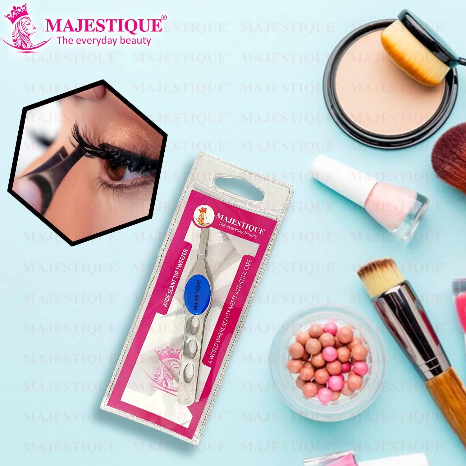 MAJESTIQUE Majestiqeu Eyebrow Pluker Tweezers for Women and Men | Twiser Eyebrows | Twizzer Tools for Ingrown Hair and Splinters | Professional Facial Twizzer Tools for Eyebrows and Hair Plucker Removal, 1 pack