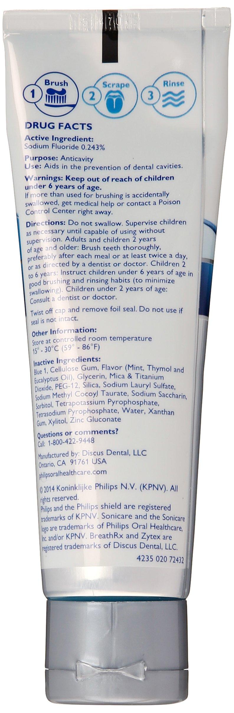 PHILIPS SONICARE Philips Breathrx Whitening Toothpaste 4Oz