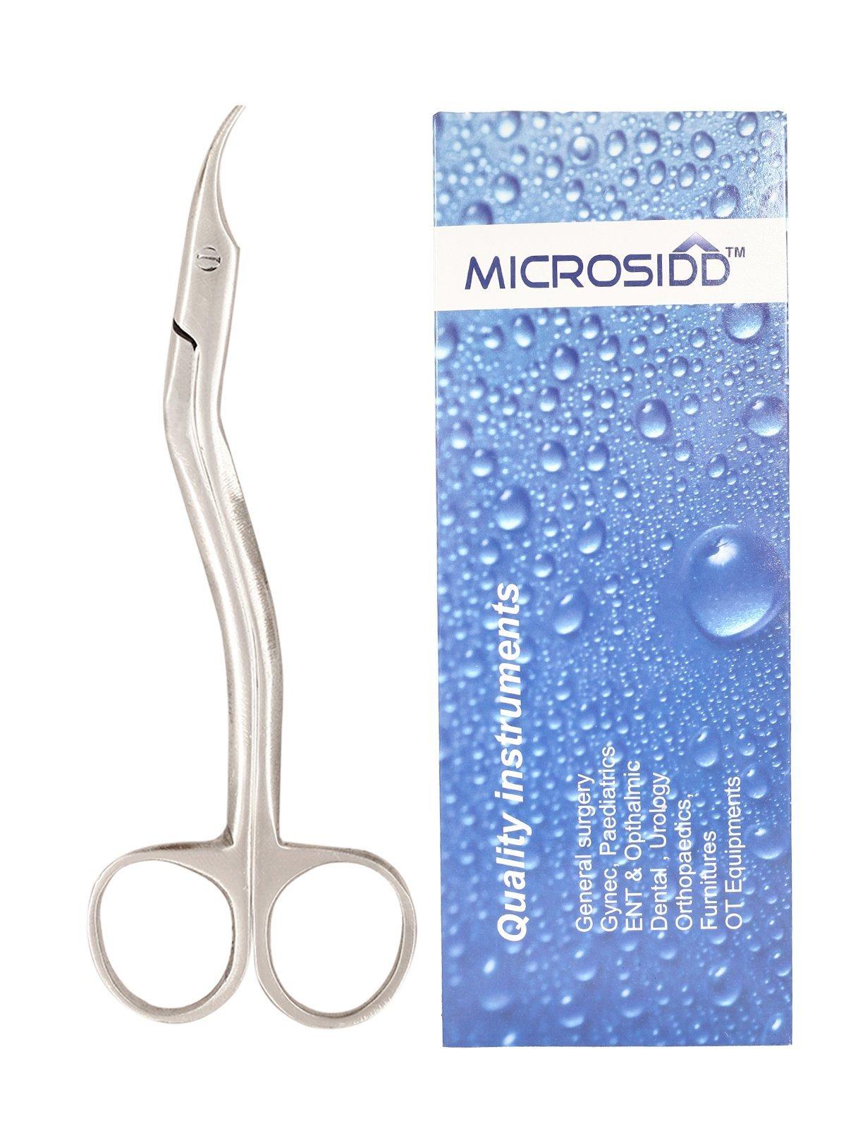 MICROSIDD MICROSIDD Stainless Steel Suture Stich Cutting Scissor (6 Inches)