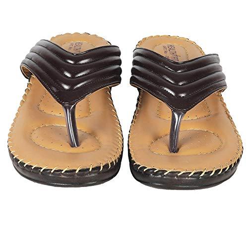 HEALTH FIT HEALTH FIT Ortho Slippers-Dr Sandals for Women Suitable for Knee Pain, Diabetic & Orthopedic Footwear for Women HF355