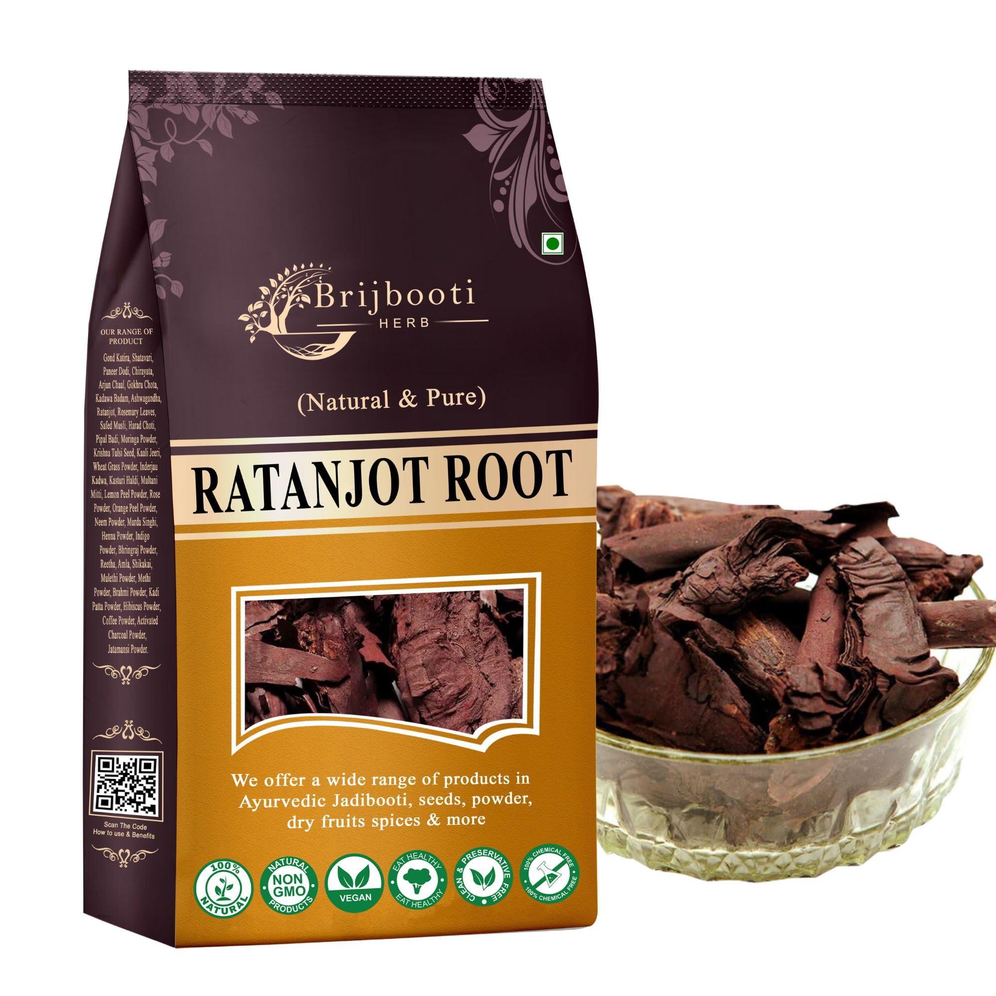BrijBooti BrijBooti Birju Mahavir Ratanjot - Alkanna Tinctoria -Alkanet Root 400 Gr