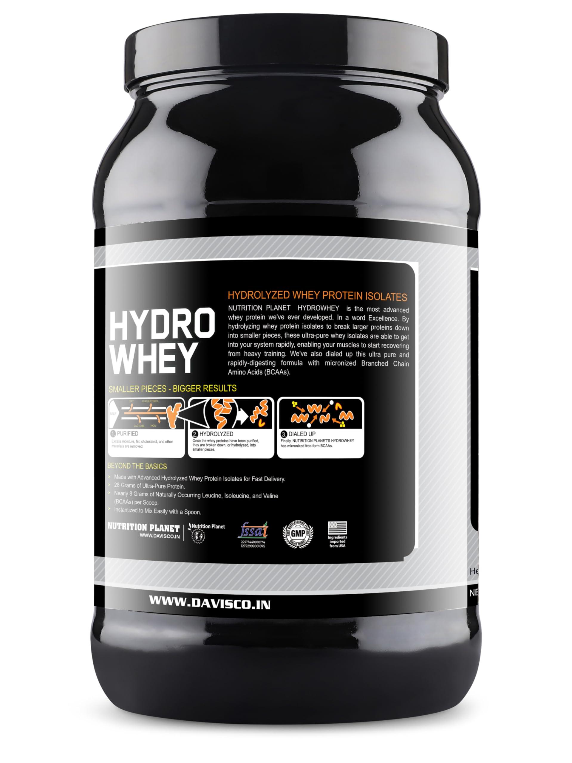Nutrition Planet Nutrition Planet Hydro Whey Protein - Unflavored - 2 lbs