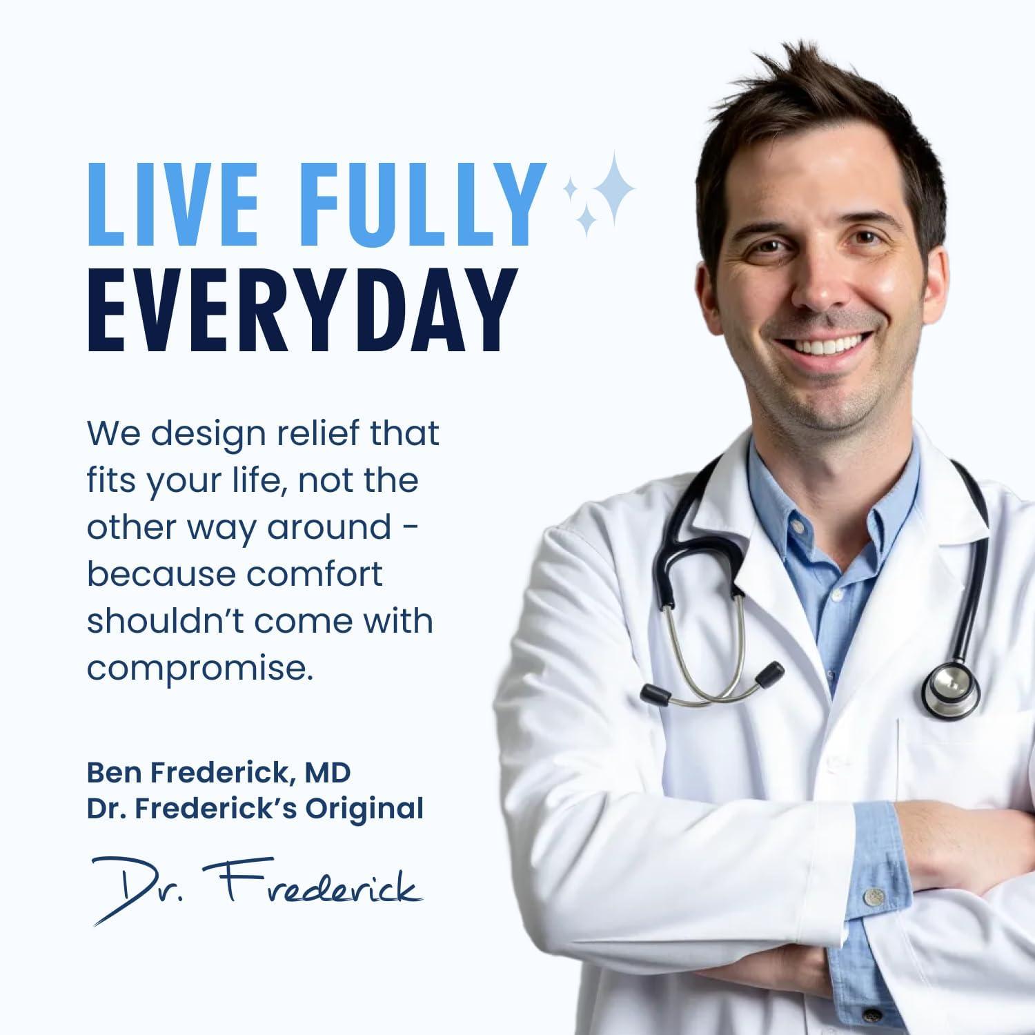 Dr. Frederick\'s Original Dr. Frederick\'s Original Trigger Finger Splint - 2 Pieces - Doctor-Developed Design Fits Index Finger - Middle Finger - Ring Finger