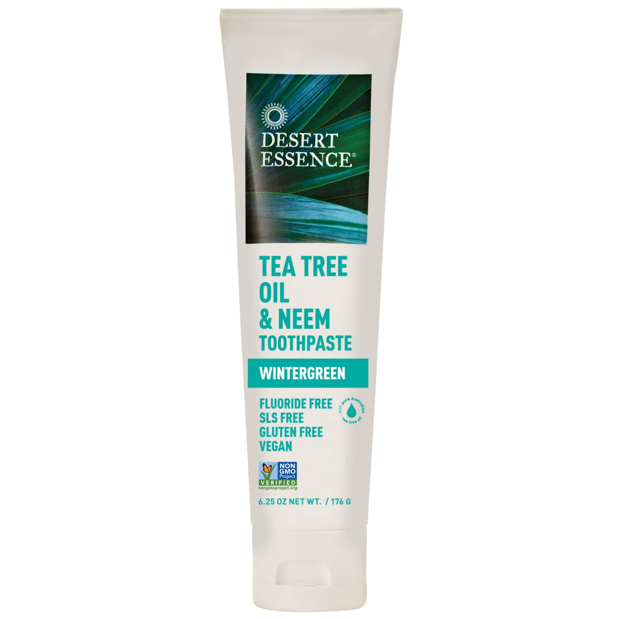 Desert Essence Desert Essence Natural Tea Tree Oil and Neem Toothpaste 6.25 oz