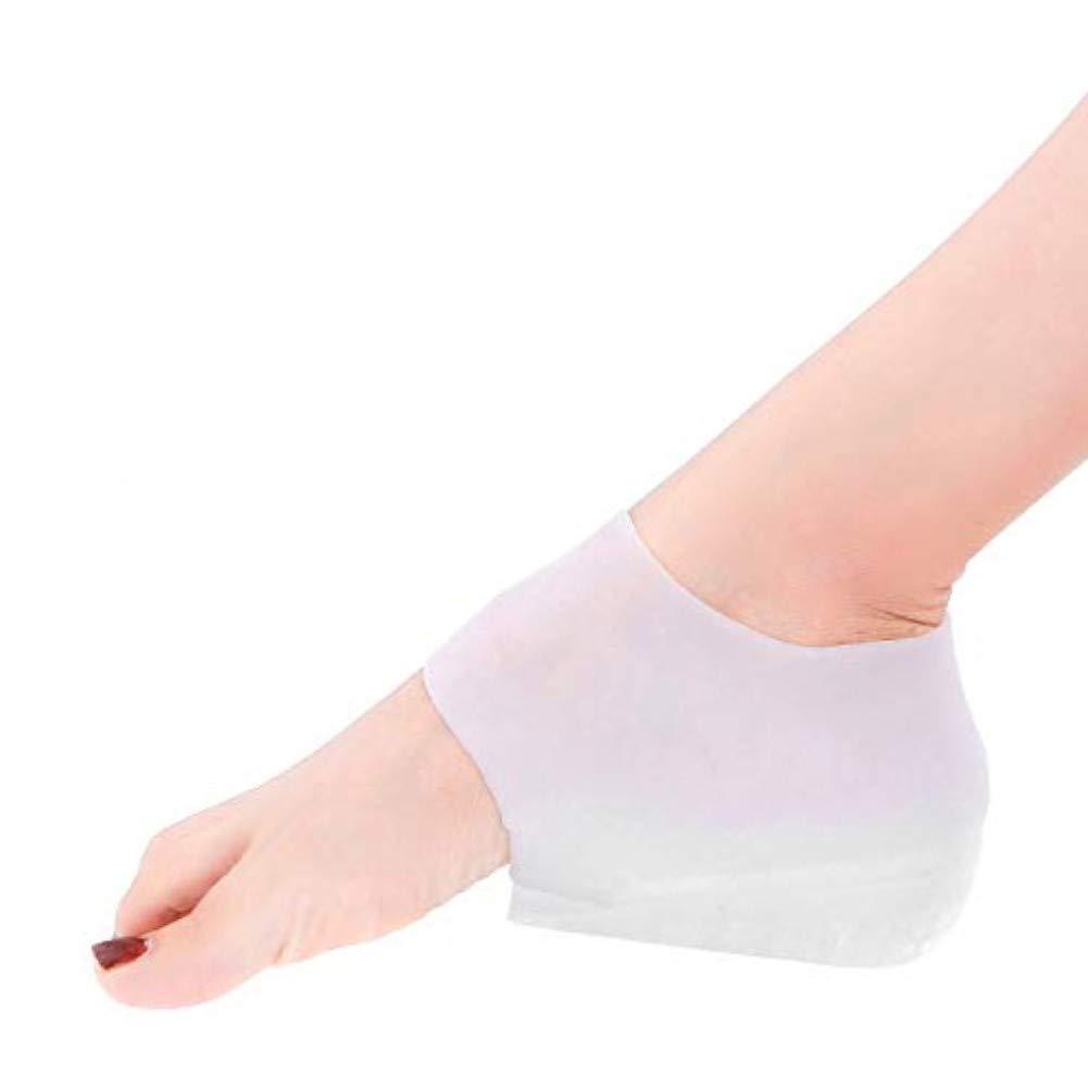 Generic 1 Pair Invisible Height Lift Heel Pad Sock Liners Increase Insole Pain Relieve For Women Men