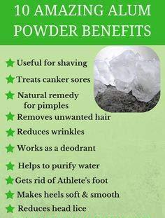 WEIRD Weird Alum Stone Powder 100 GM | Fitkari | Phitkari | Canker Sores | Skin Tightening | Flower | Crystals | Aftershave | Water Purification | Facial Hair Removal