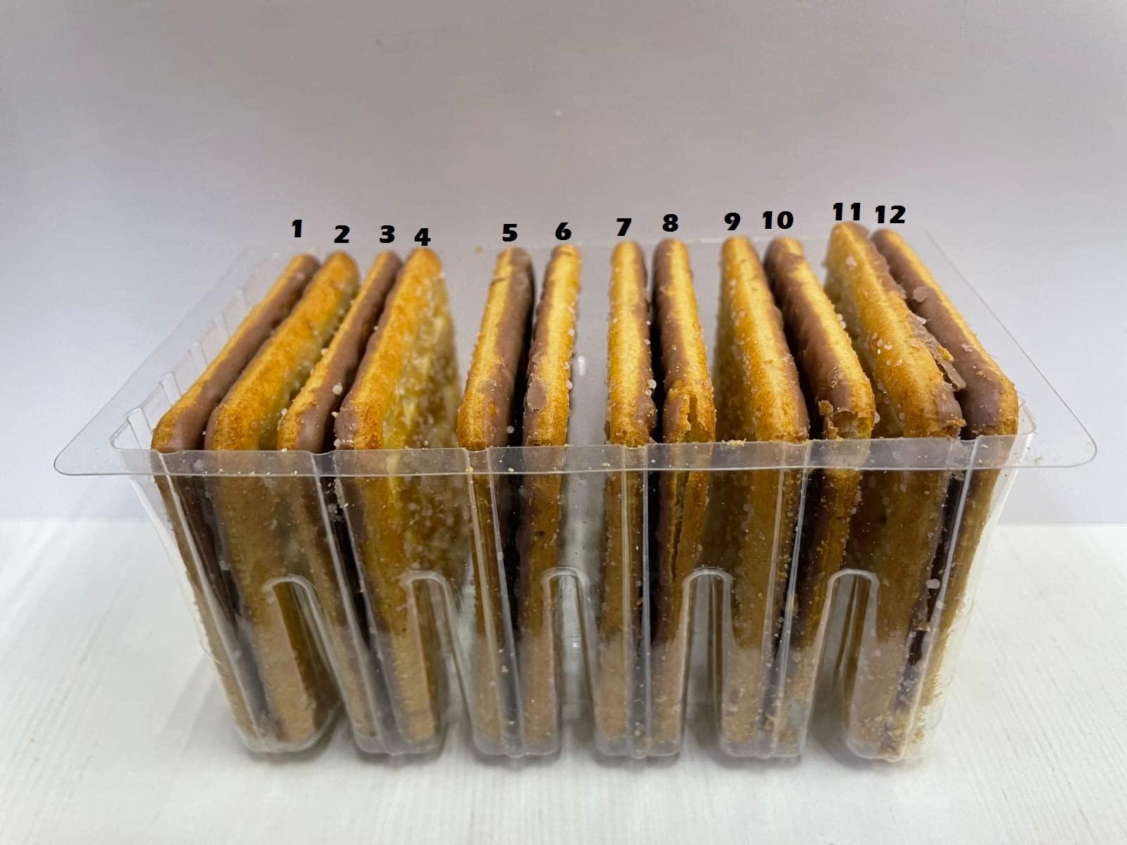 Malkist Malkist Cheese and Chocolate 2 Flavored Crunchy Crackers Biscuits 138gm (12 Piece Per Pack) (Pack of 5)