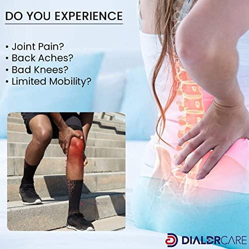 DIALDRCARE DIALDRCARE Sock Slider - The Easy on, Easy off Sock Aid Kit | Sock Aid Tool for Elderly, Disabled, Pregnant, Diabetics - Pulling Assist Device - Socks Helper (BLUE)